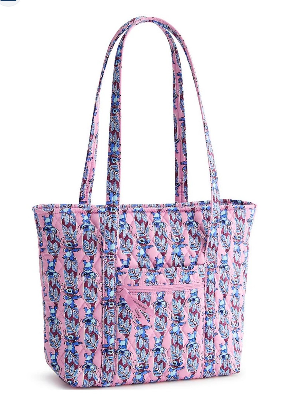 VERA BRADLEY Disney Surfboard Stitch Small Original Vera Tote, NWT
